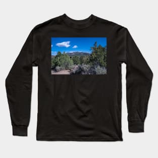 Bear Crossing in Wild Rivers Recreation New Mexico by Debra Martz Long Sleeve T-Shirt